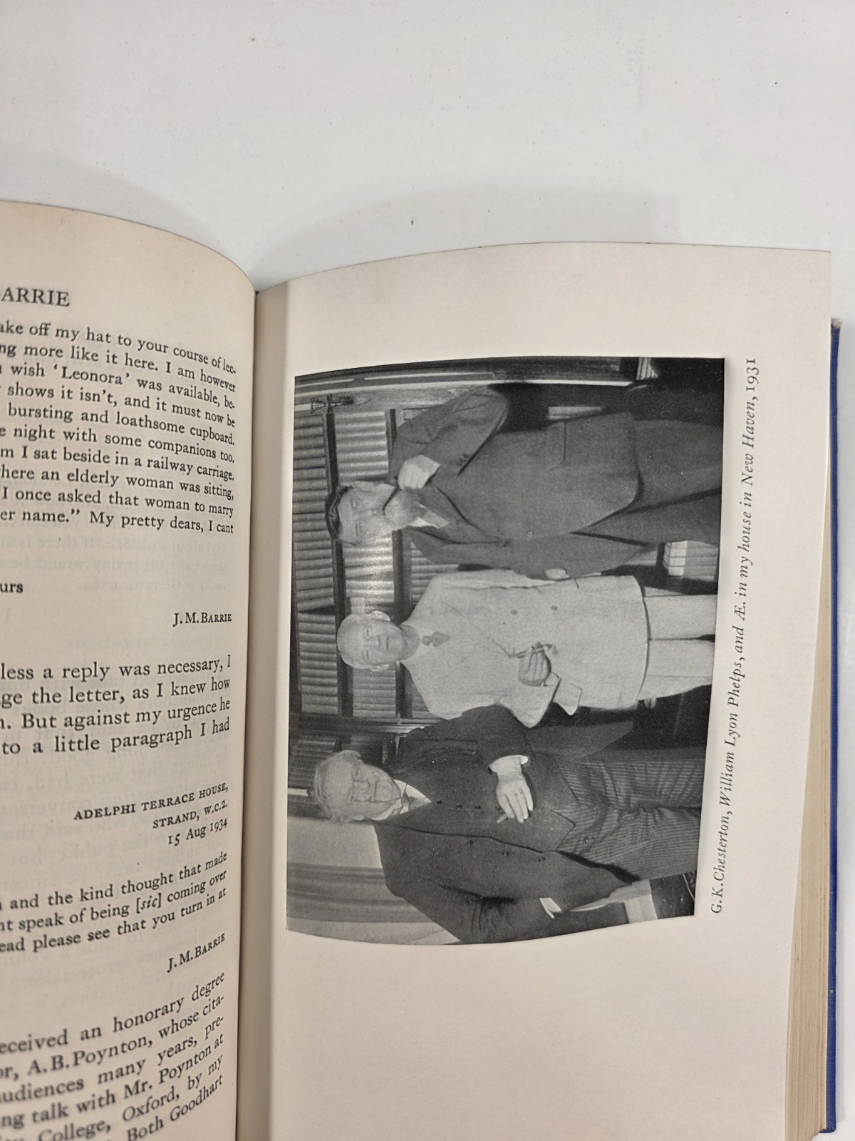 WILLIAM LYON PHELPS Autobiography with Letters 3rd Printing HC no dust jacket