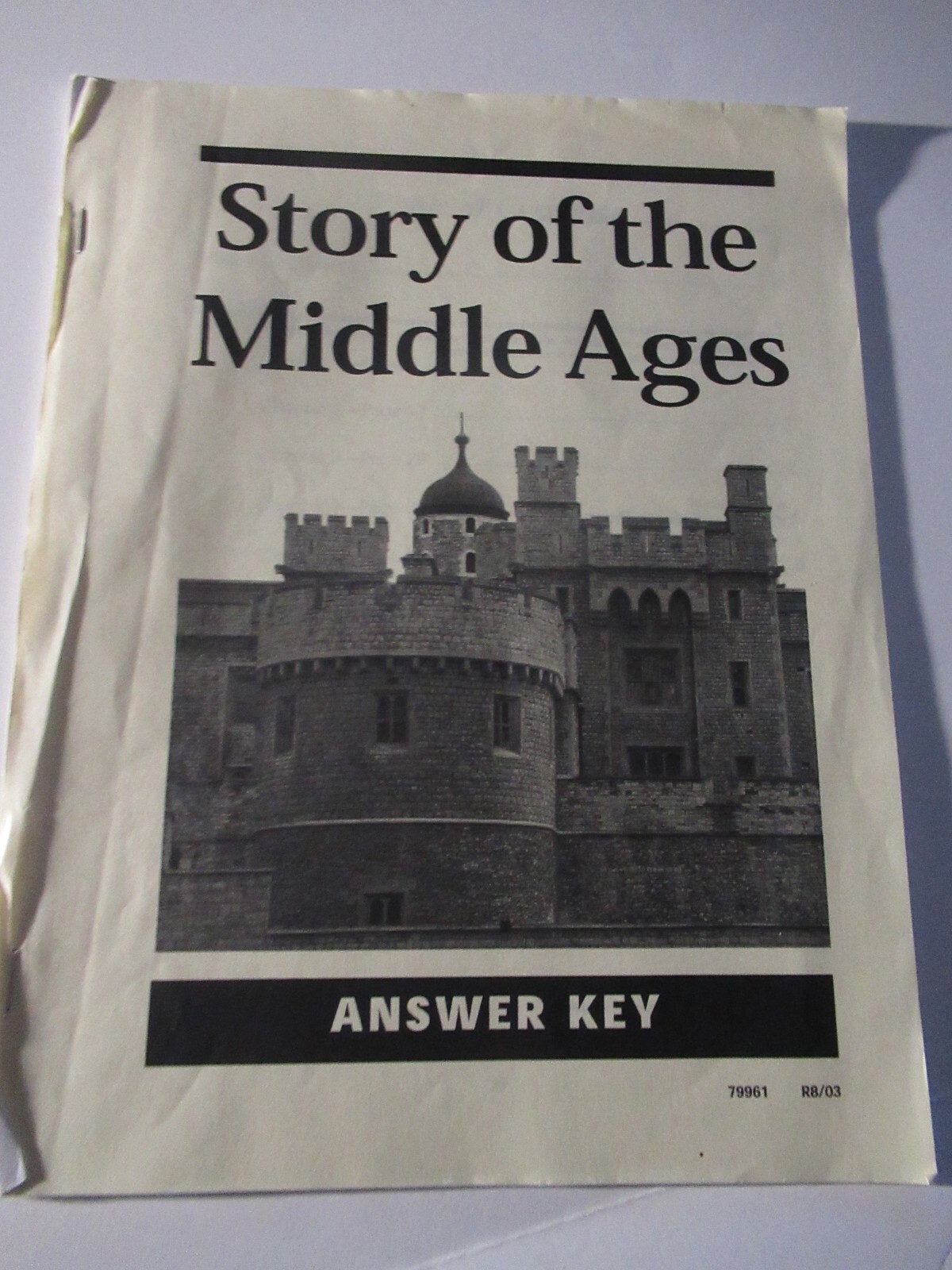 Christian Liberty Press – Grade 6 – Story Of The Middle Ages – Answer Key