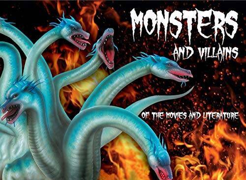 Monsters and Villains of the Movies and Literature – Paperback – VERY GOOD