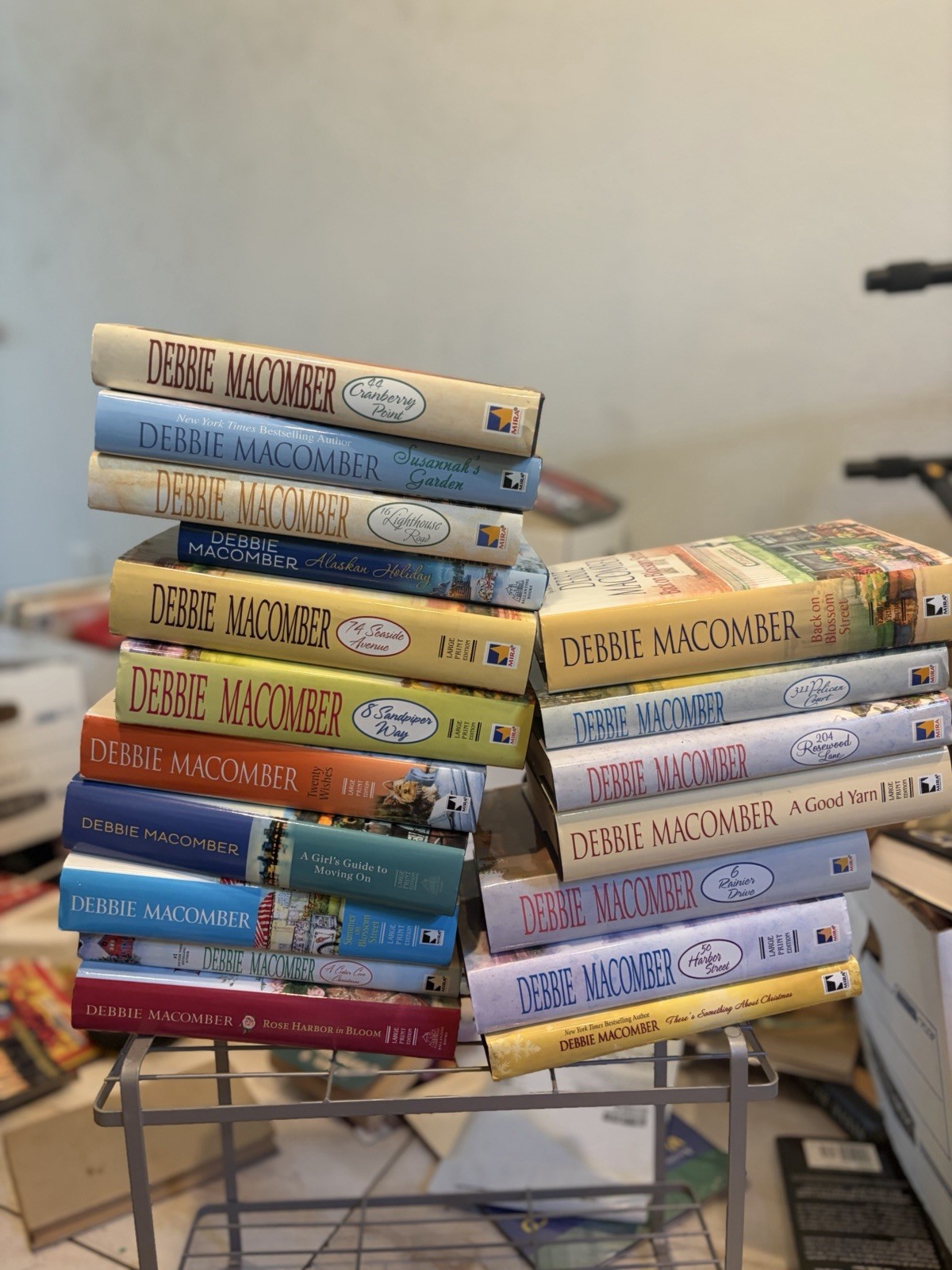 Debbie Macomber Hardcover Lot 18 Books Romance Bestseller Author