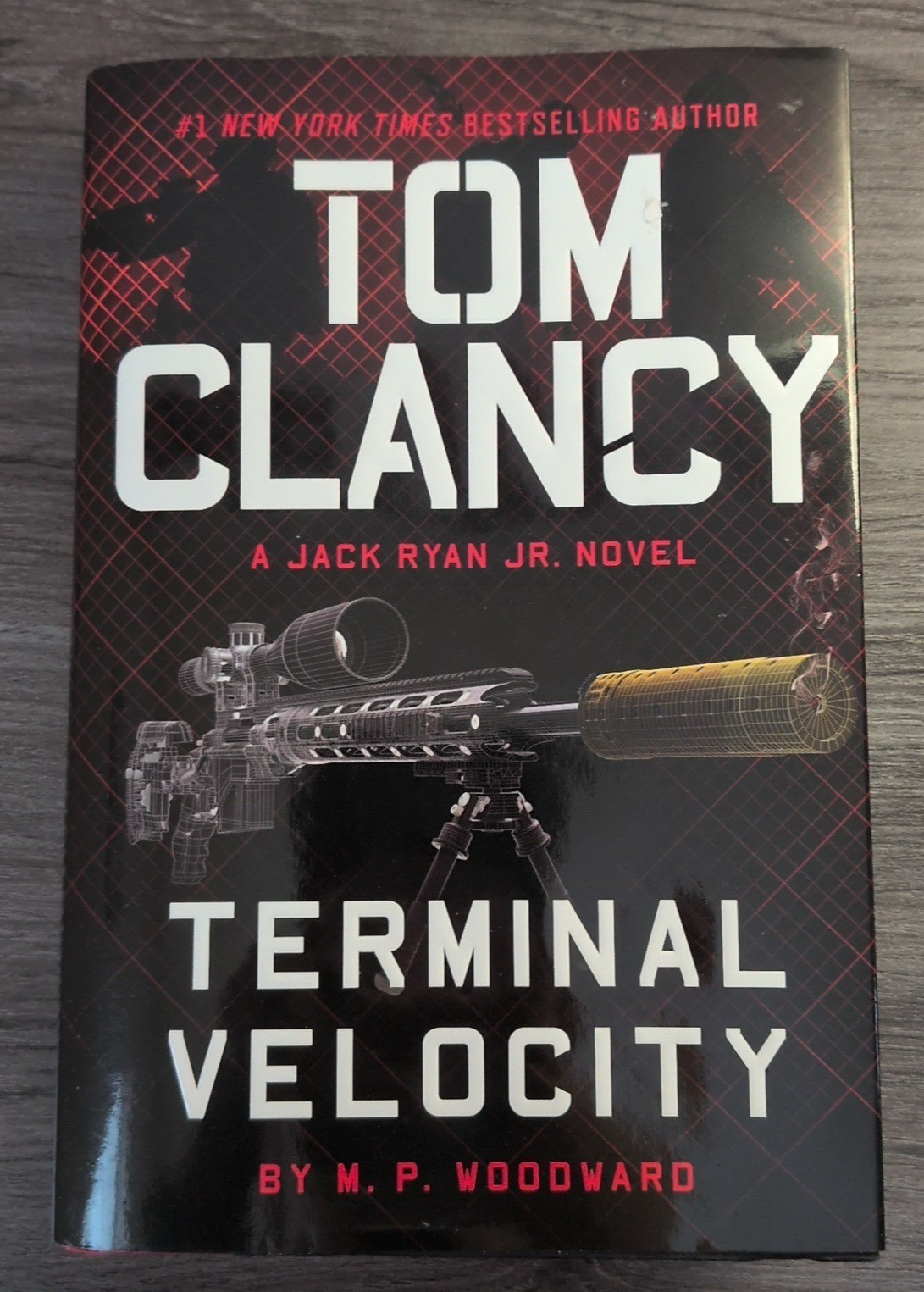 Tom Clancy Terminal Velocity by M. P. Woodward (2025, Hardcover)