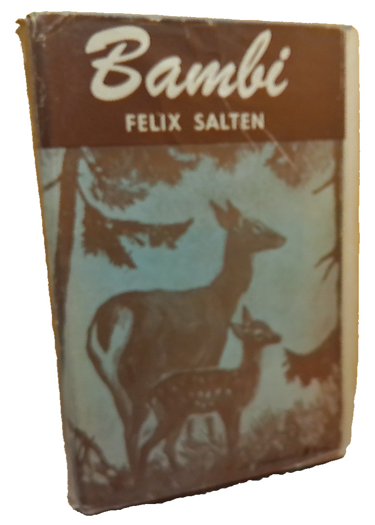 Bambi Felix Salten Thrushwood Grosset Dunlap 1929 HB w DJ book Kurt Wiese