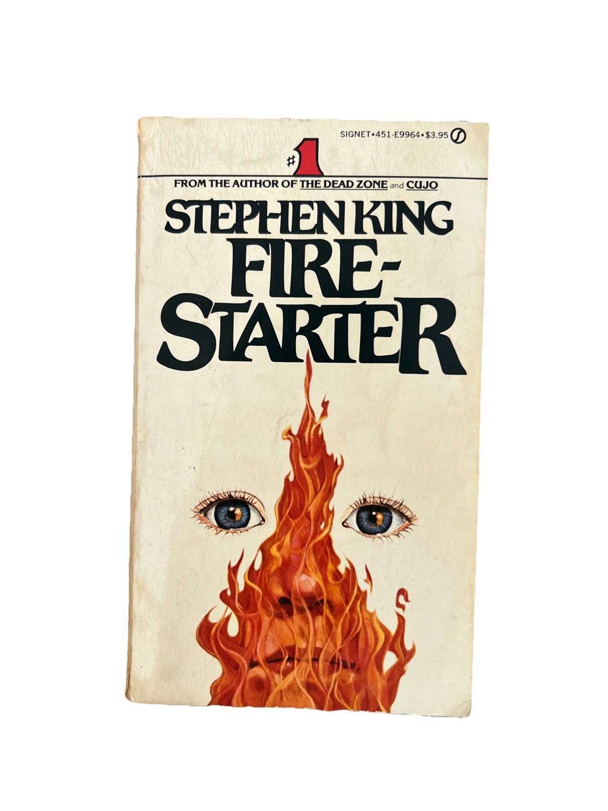 Firestarter Stephen King Mass Market Paperback From Hell Signet Horror Book Used