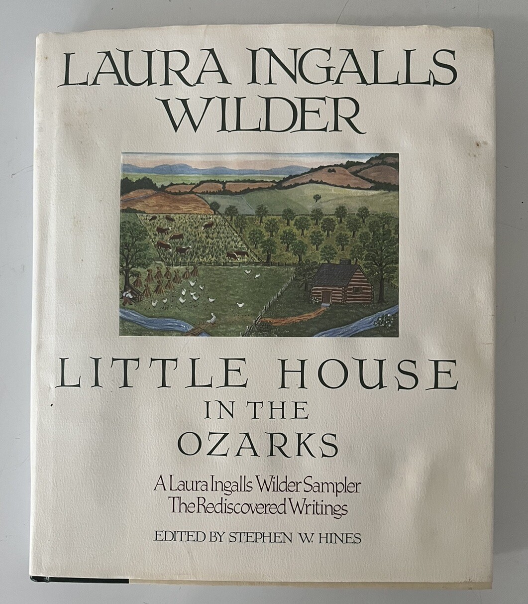 Little House in the Ozarks by Laura Ingalls Wilder (1991, Hardcover Dustjacket)