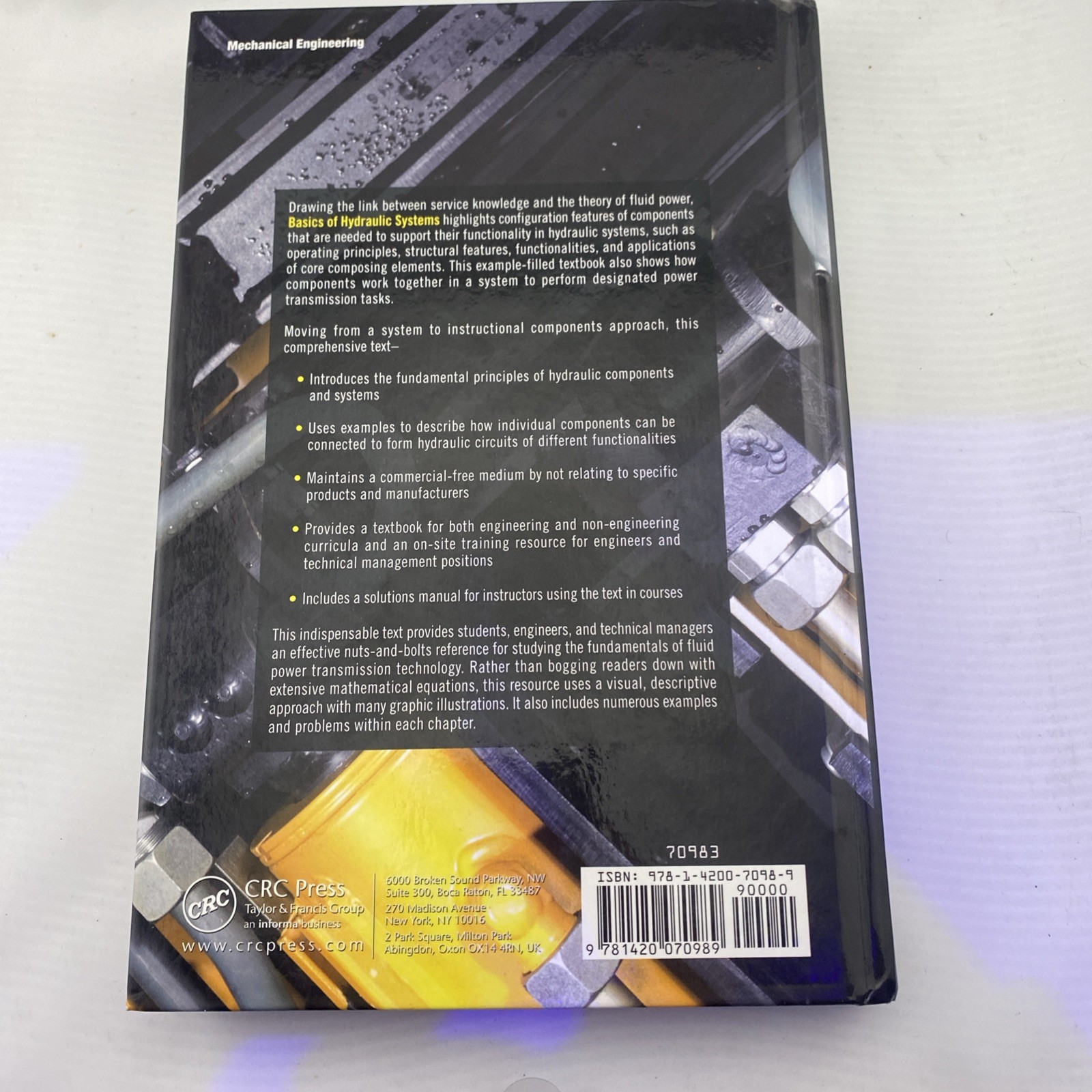 Basics of Hydraulic Systems by Zhang, Qin