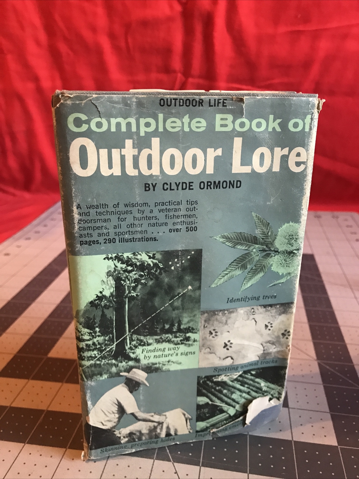 Vintage 1974 Complete Book Of Outdoor Lore by Clyde Ormond Rare 11th Printing