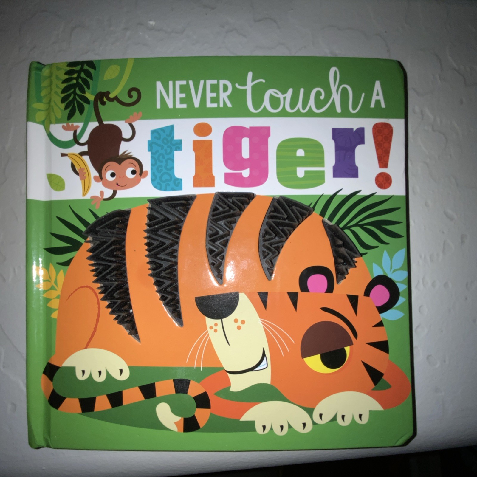 Never Touch a Tiger! by Rosie Greening & Stuart Lynch Board Book Animals Humor