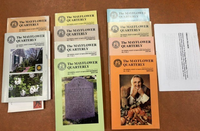 Mayflower Quarterly ~ Lot of 10 issues ~ Volumes 70-72 ~ 2004-2006 ~ PB