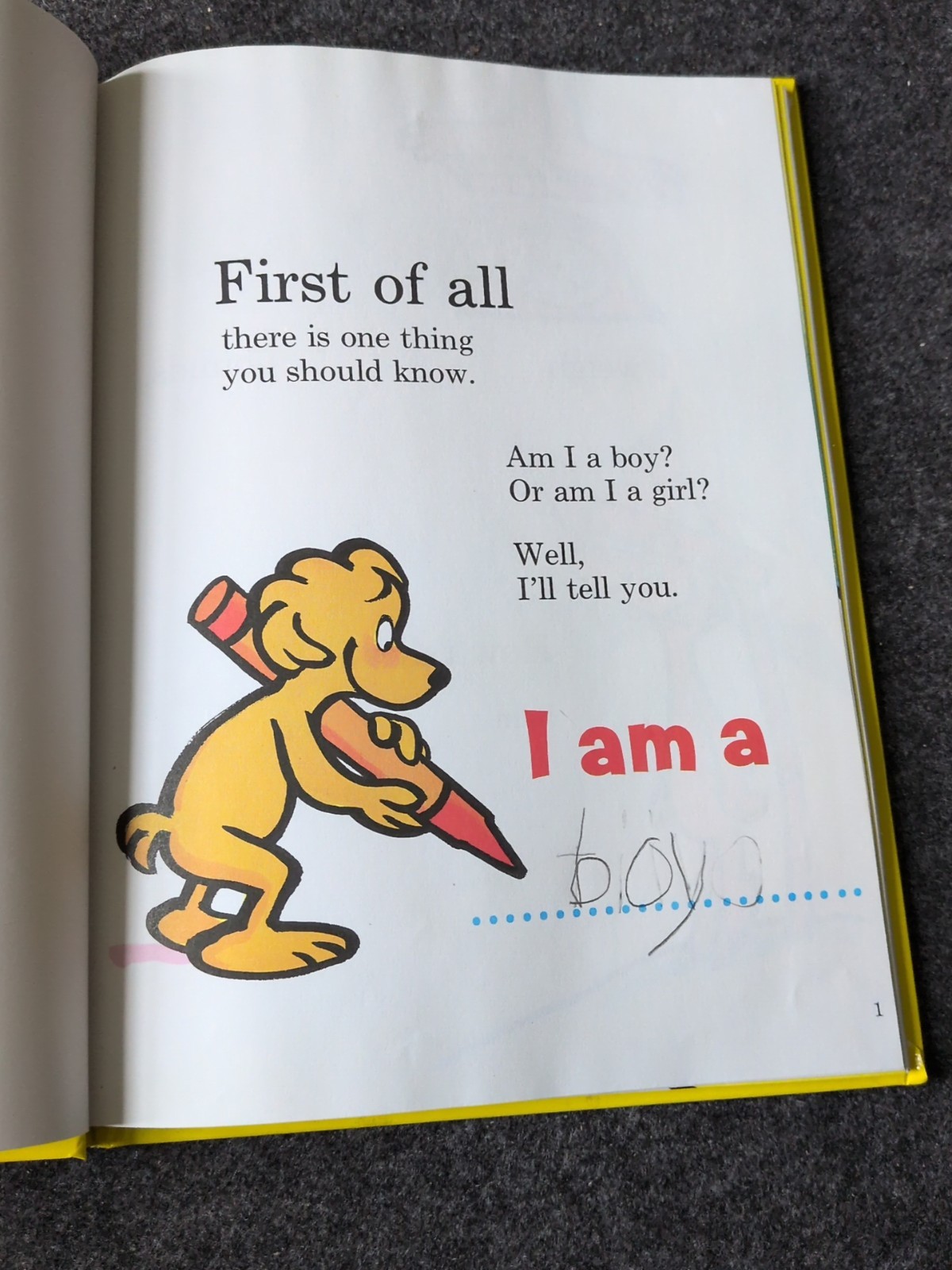 Classic Seuss Ser.: My Book about Me by ME Myself by Seuss (1969) (X)