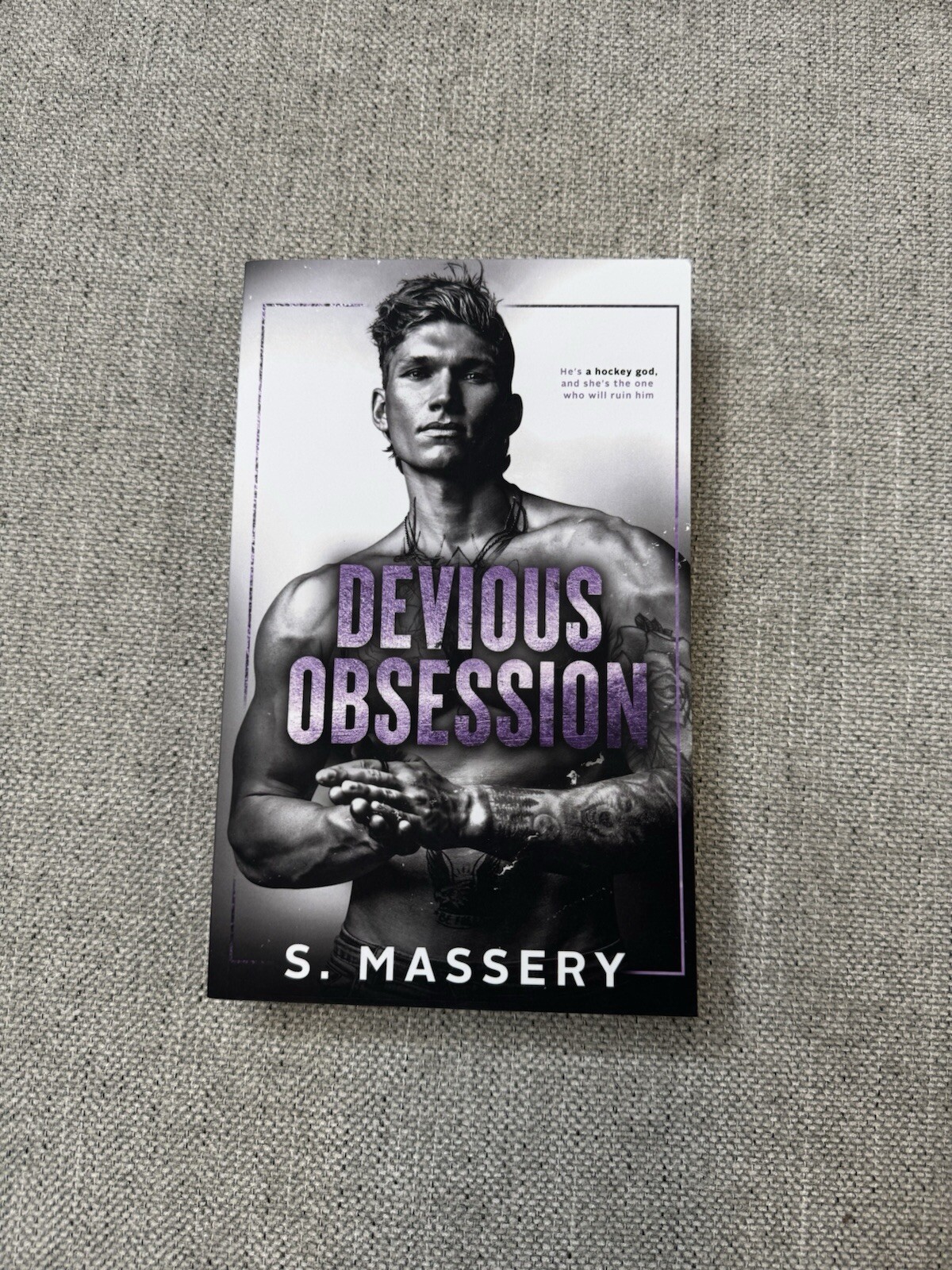 Devious Obsession S. Massery Original Model Cover Hand Signed Out Of Print