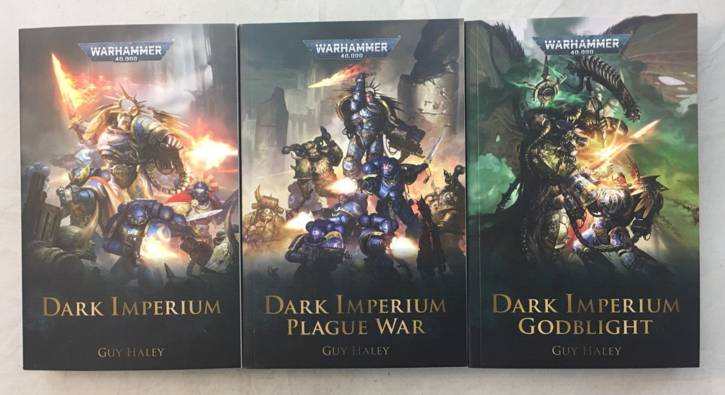 Dark Imperium Trilogy by Guy Haley – Warhammer 40K Series – New Paperbacks
