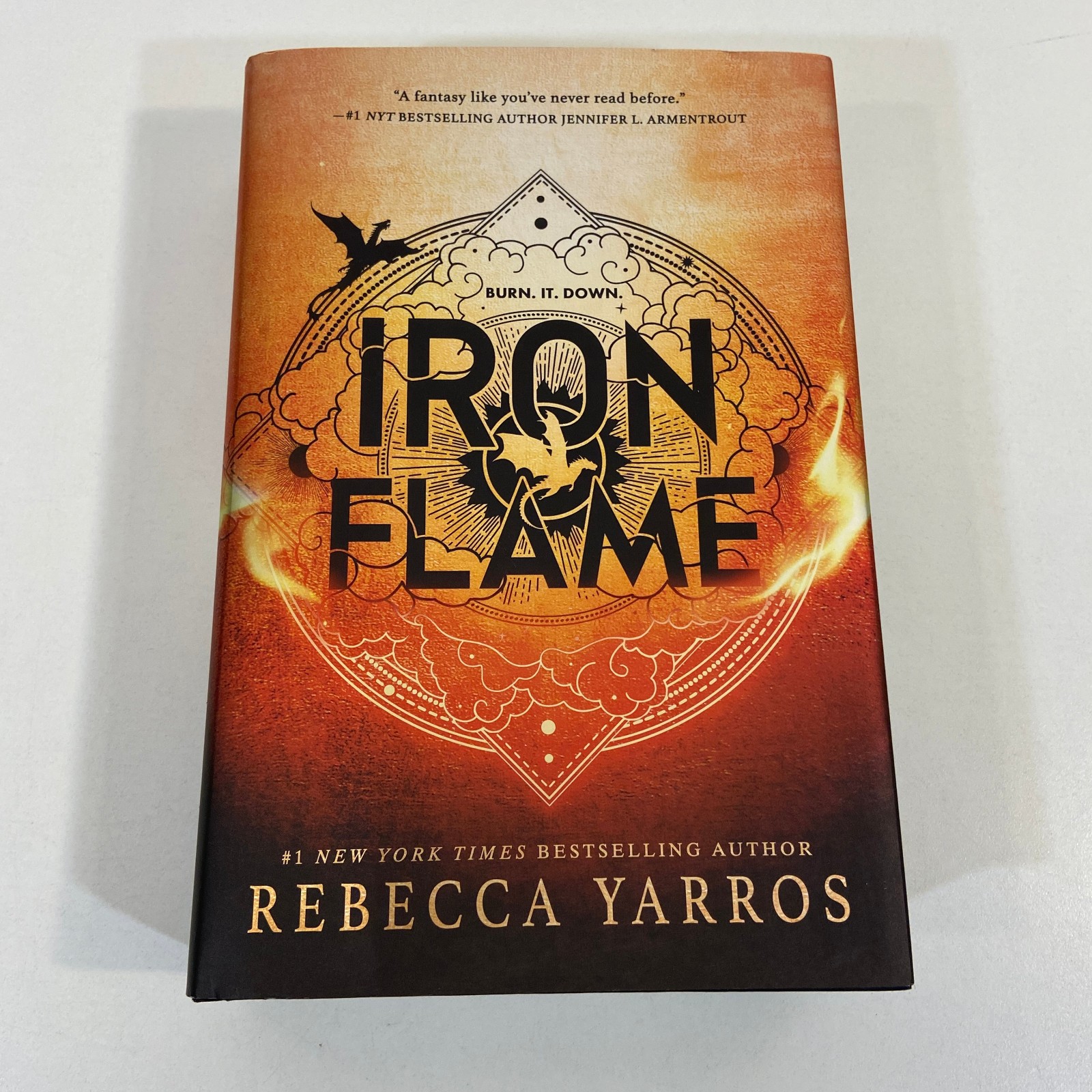 Iron Flame Empyrean Series VOL 2 Rebecca Yarros 2023 HCDJ Custom Sprayed Edges