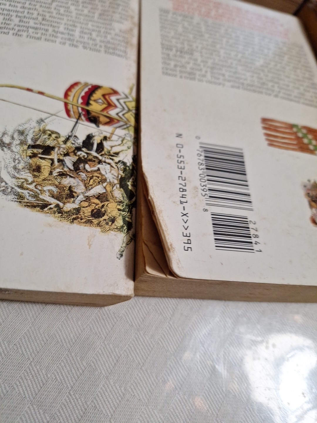 DONALD CLAYTON PORTER THE WHITE INDIAN SERIES Lot of 26 Books Bantam