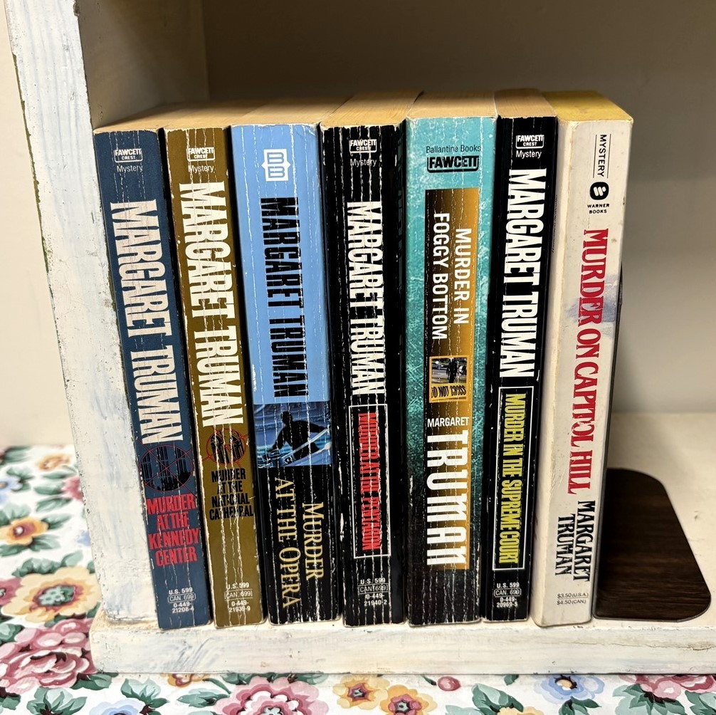 MARGARET TRUMAN Capital Crimes seven 7 books lot Washington DC mystery Potomac