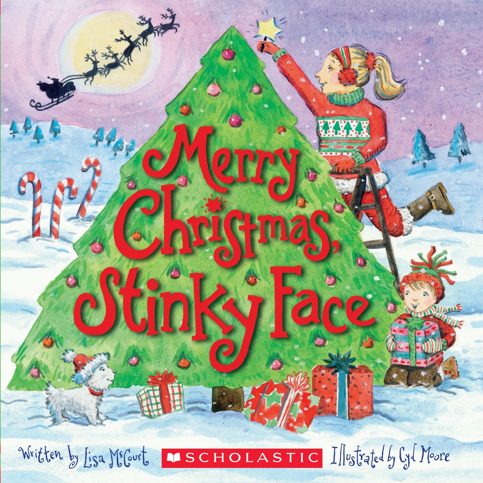 Merry Christmas, Stinky Face – paperback McCourt, Lisa|Moore, Cyd