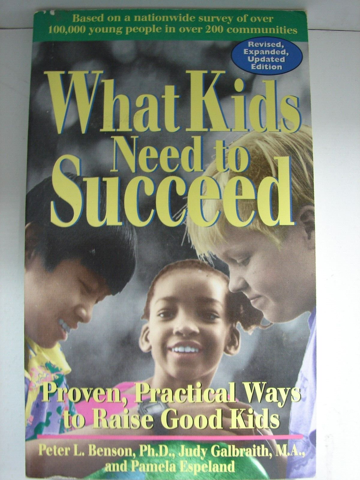 What Kids Need to Succeed-Peter L. Benson, (1998 PB) 5456