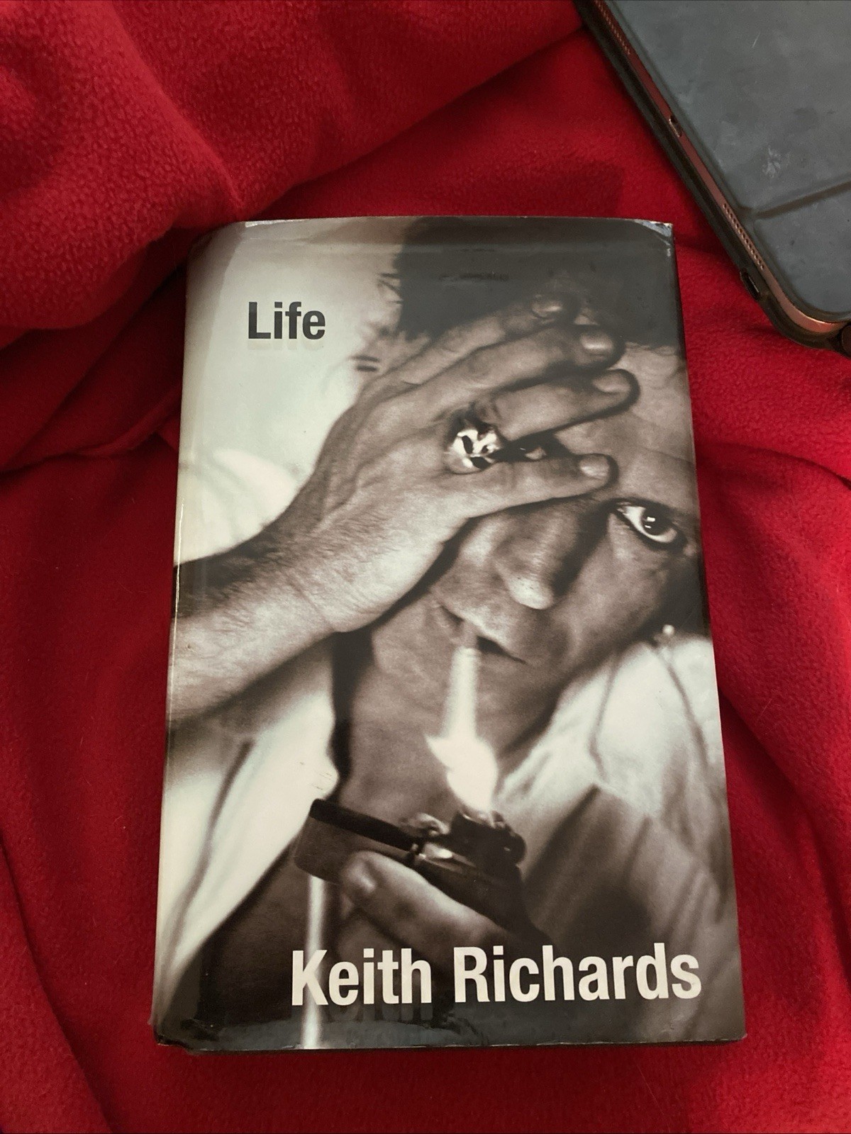1st Edition Hardcover Book “Life” Keith Richards Autobiography Digitally Signed