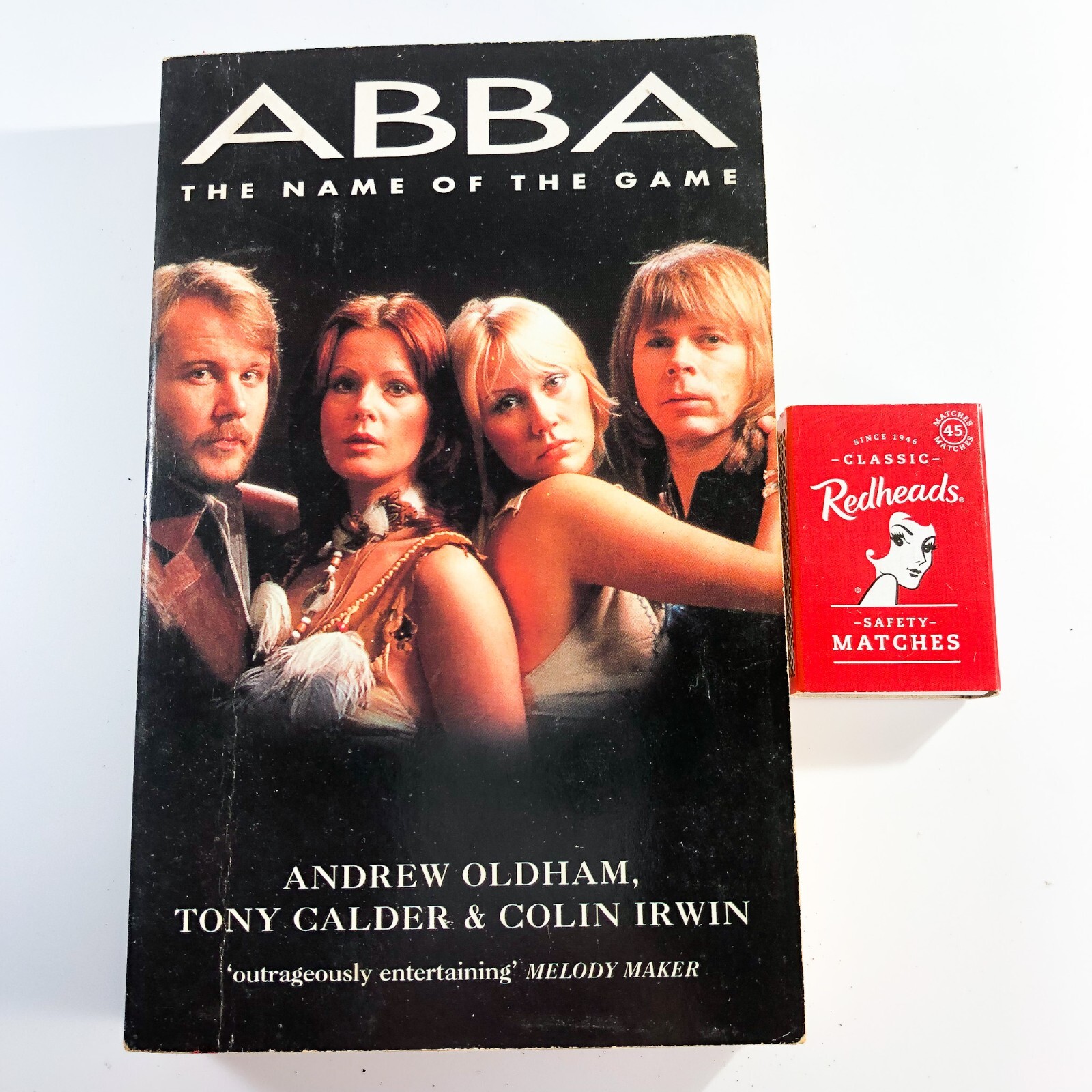 Abba The Name Of The Game Andrew Oldham Tony Calder Colin Irwin Paperback Book
