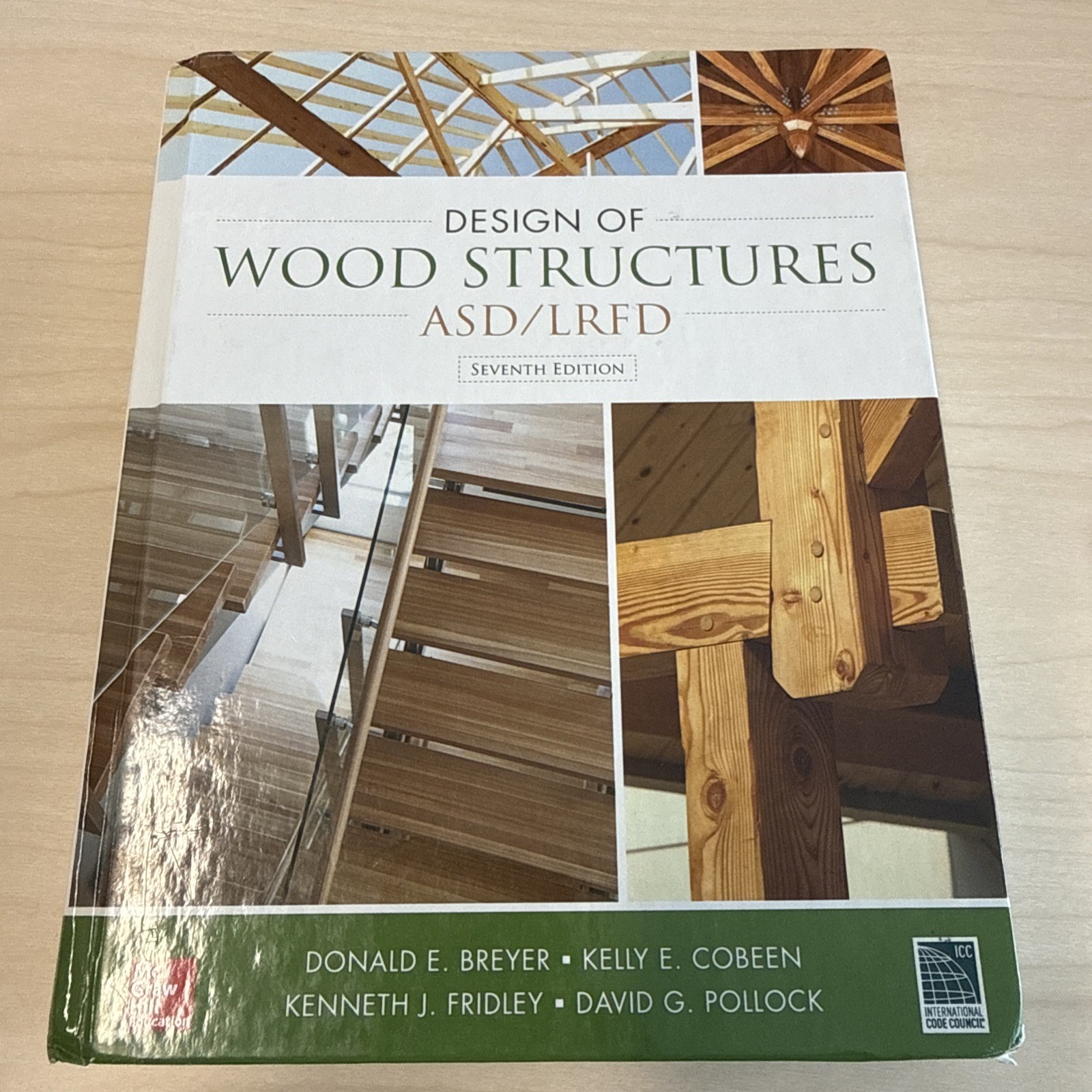 Design of Wood Structures-ASD/LRFD by Donald E. Breyer, David G. Pollock Jr.,