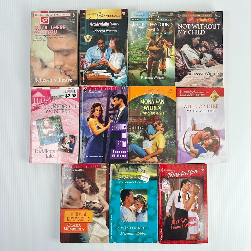 11x Harlequin Super Romance Paperback Books Novels
