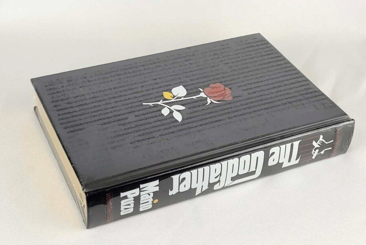 THE GODFATHER by Mario Puzo Deluxe Bonded Leather Collectible Edition NEW SEALED