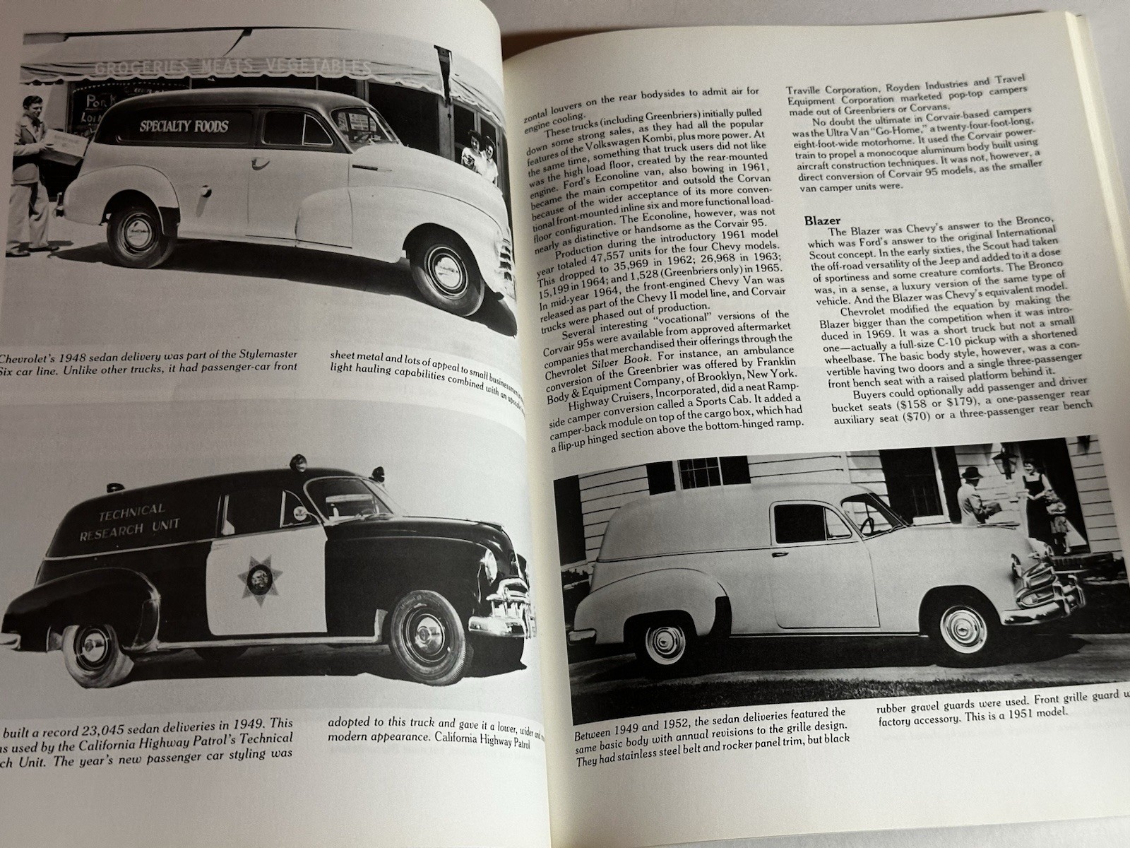 CHEVROLET Pickups 1946-1972 by John Gunnell 1988 Illustrated SC MINT