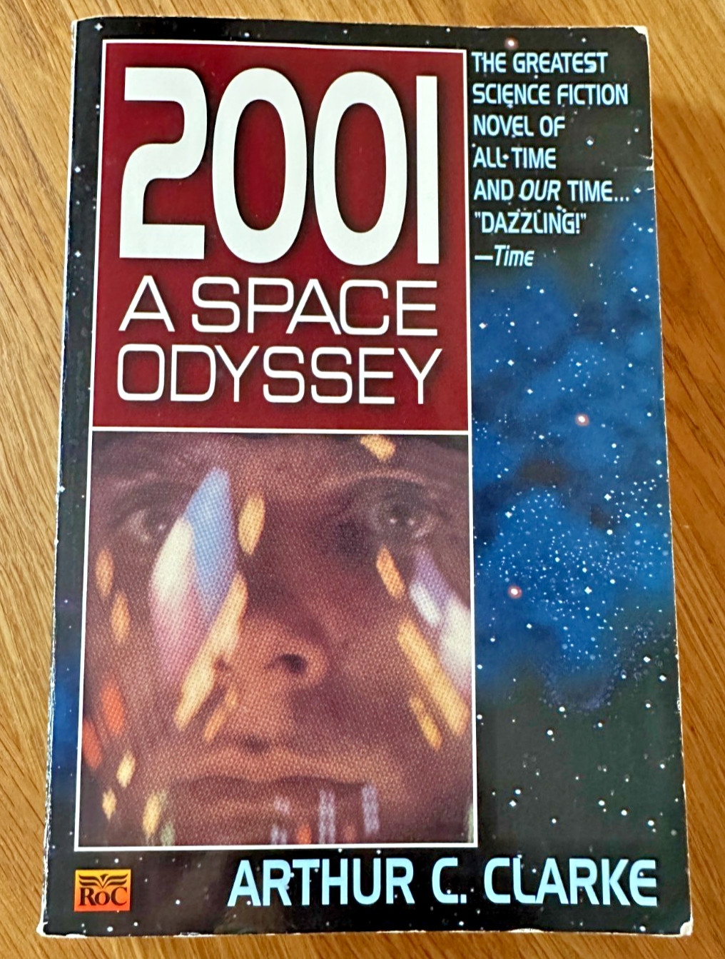 2001 – A Space Odyssey by Arthur C. Clarke 1993 Paperback Signed