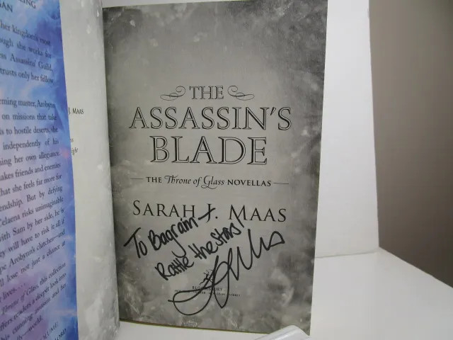 Maas, Sarah J. Throne of Glass Signed US HCDJ 1st/1st NF
