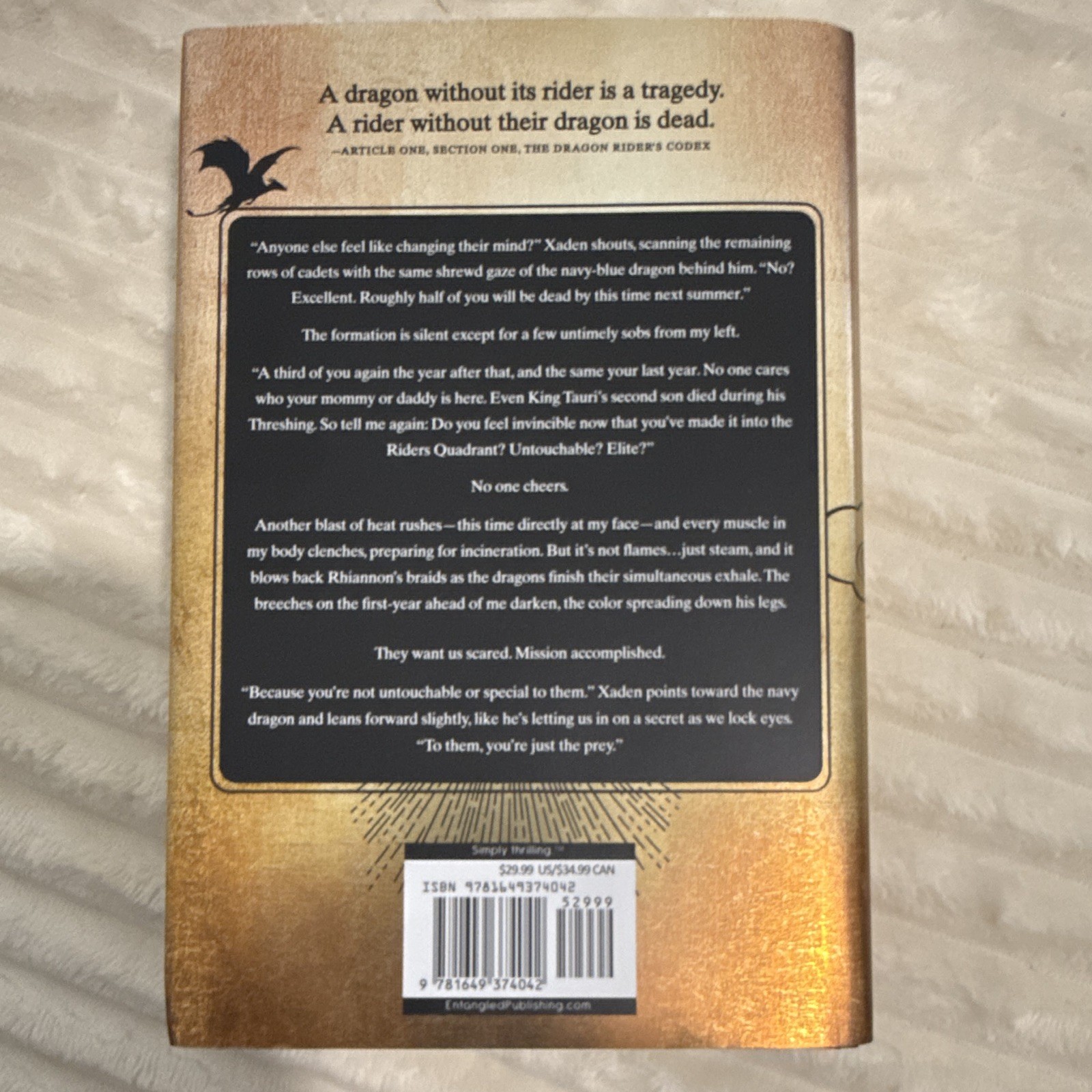 Rebecca Yarros The Empyrean Hardcover Set: Fourth Wing & Iron Flame