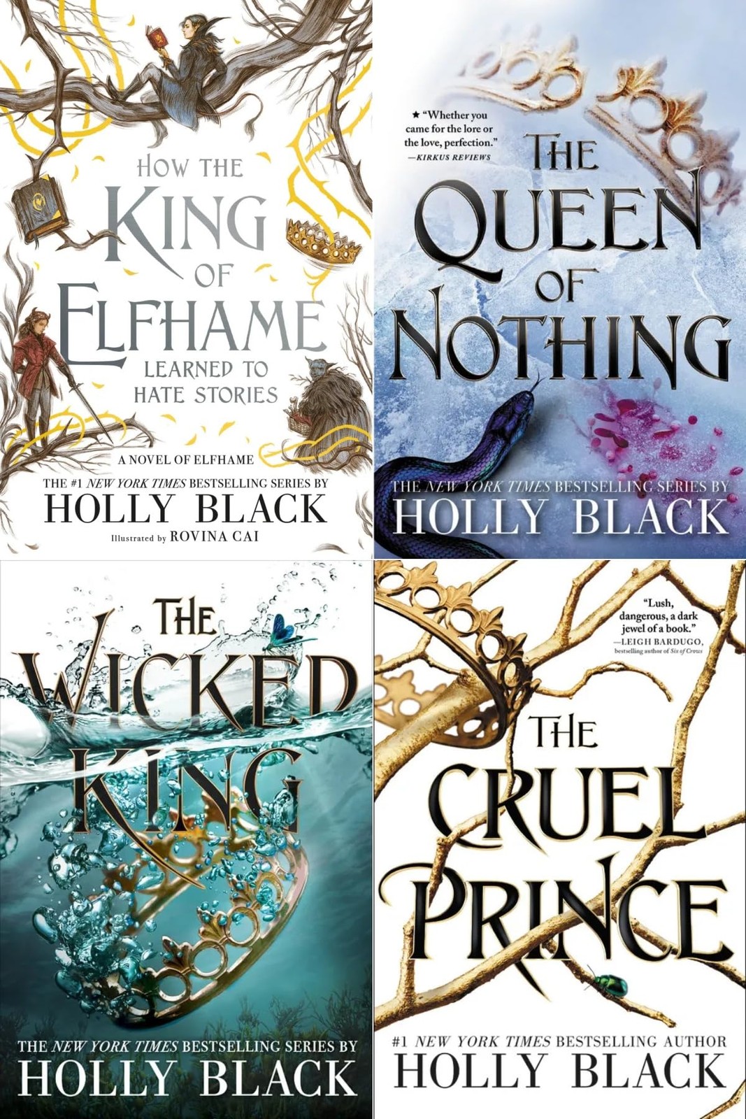The Folk of the Air Series 4 Books Set – The Cruel Prince, The Wicked King, …