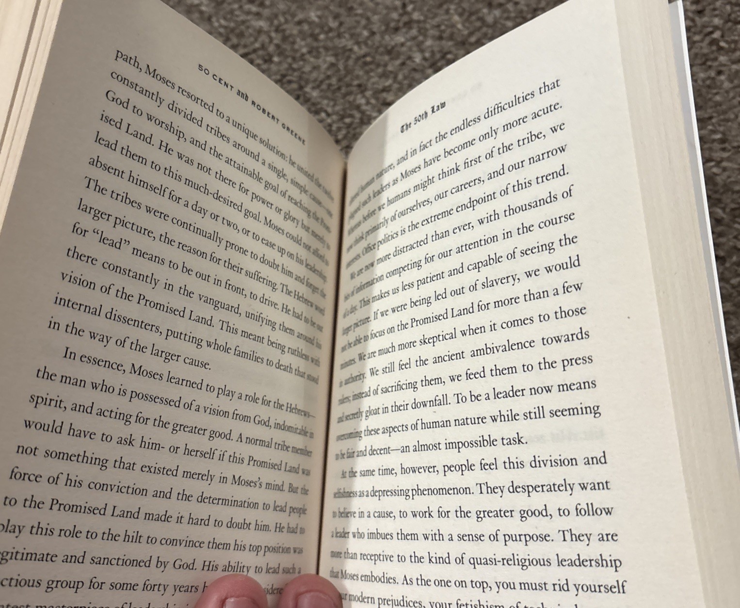 The 50th Law by 50 Cent & Robert Greene Paperback Book Business Self-Help