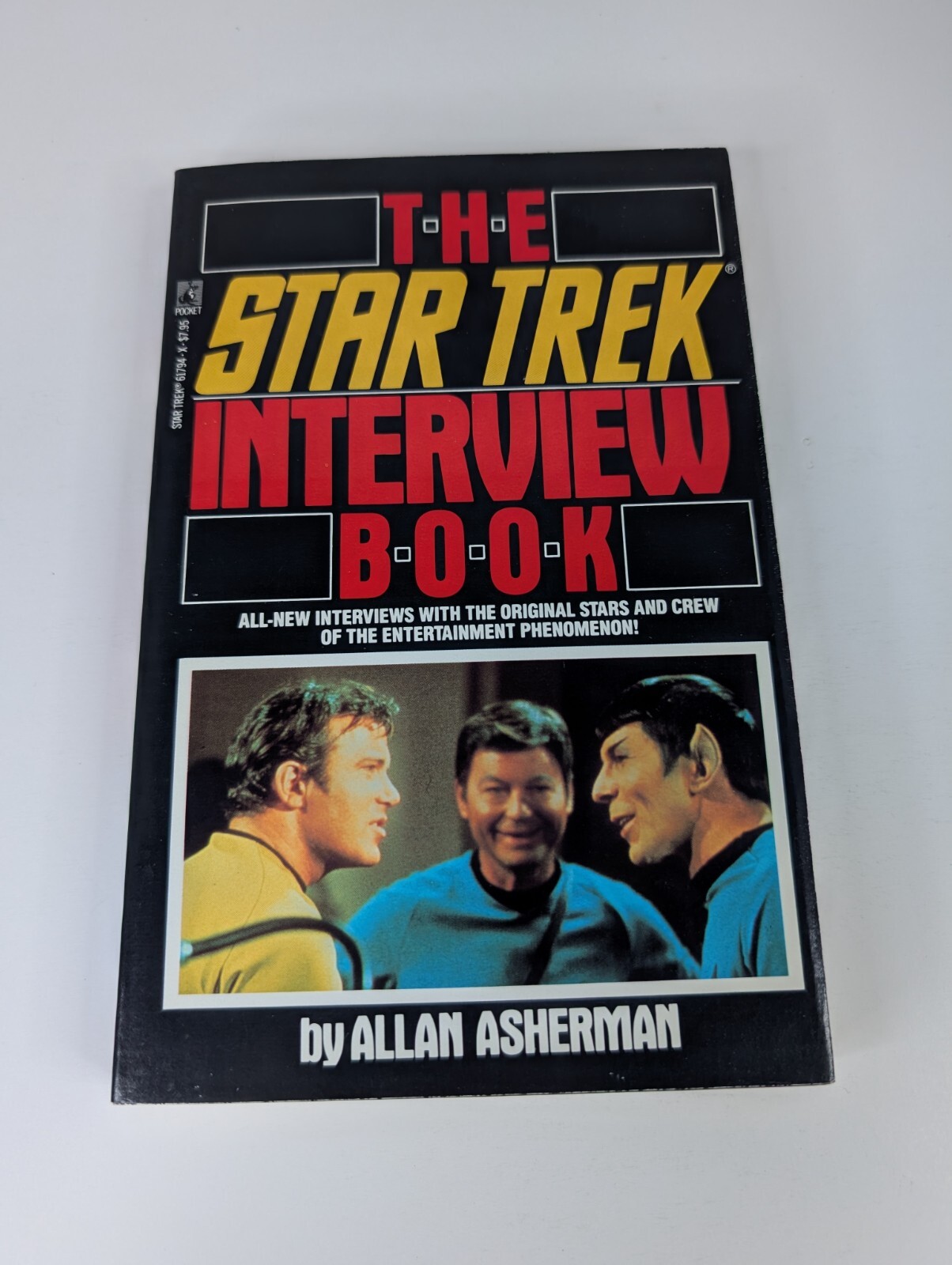 1988 Star Trek Interview Book-Allan Asherman-1st Print- 278 Pages-38 Interviews