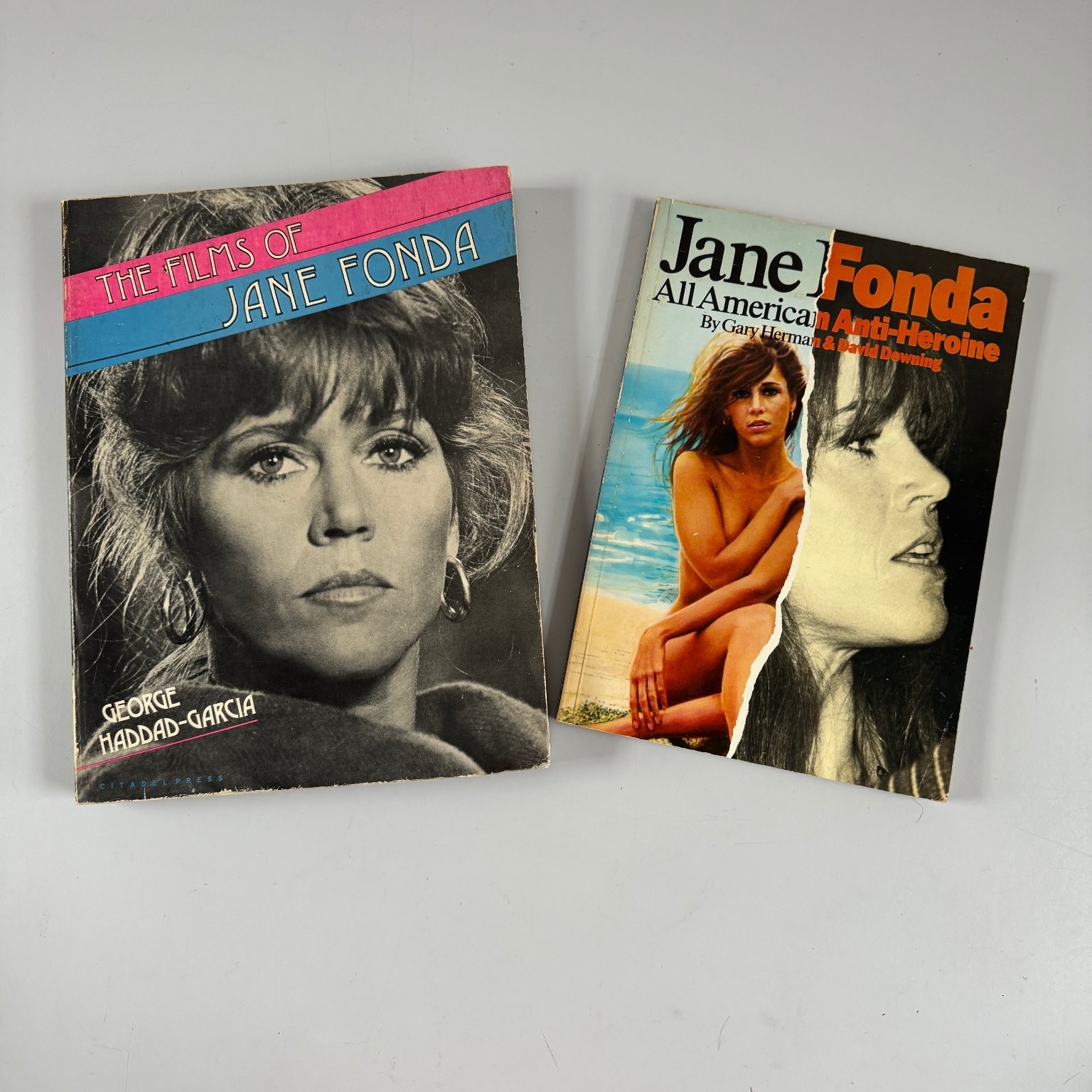 Jane Fonda Book Lot: The Films of & All American Anti-Heroine 1980 1981