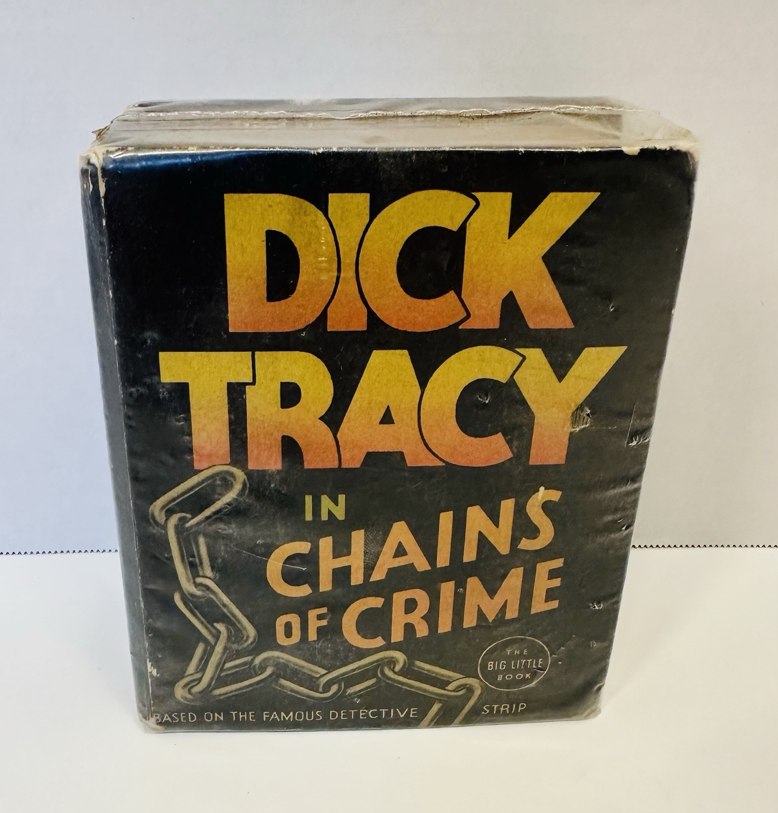 1936 Big Little Books Dick Tracy In Chains Of Crime Antique