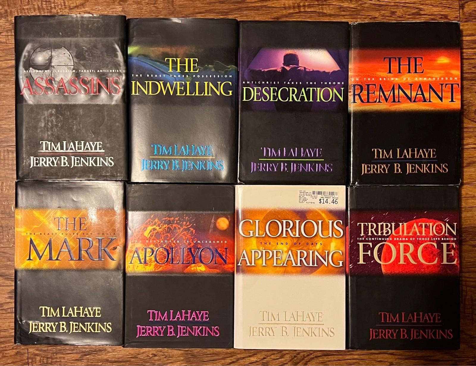 Left Behind Series Books by Tim LaHaye Hardcovers Lot Of 8