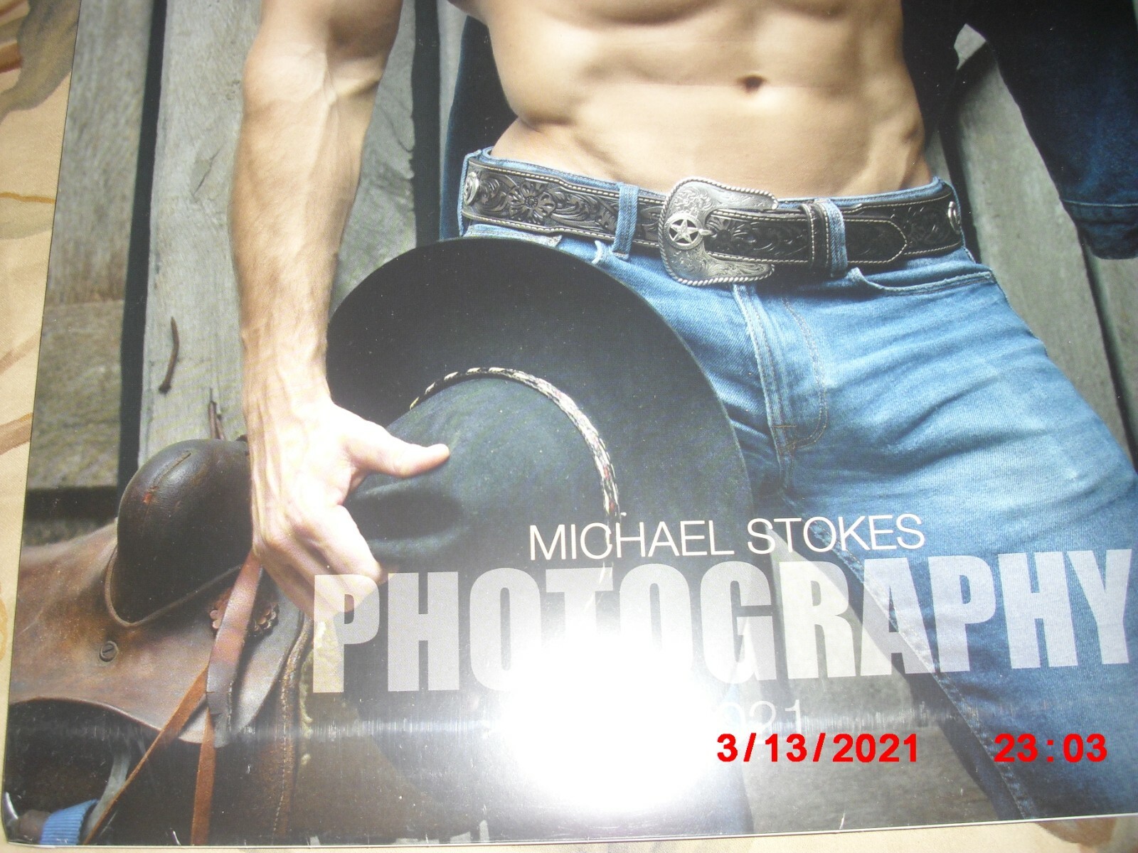 Michael Stokes 2021 Calendar FREE Priority Mail SHIPPING, FALL Sale 25% OFF!!
