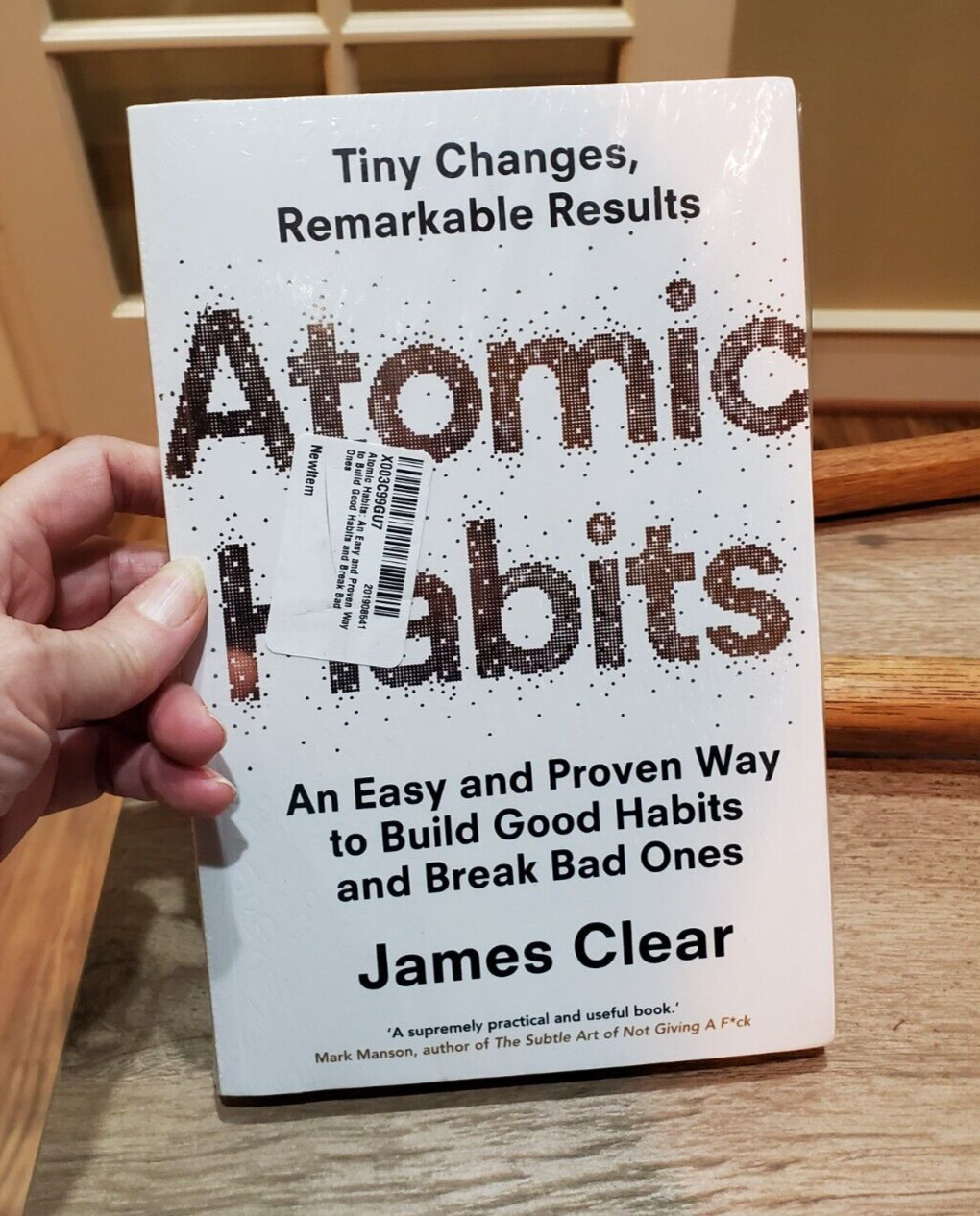 NIP James Clear ATOMIC HABITS Tiny Changes Remarkable Results New in sealed