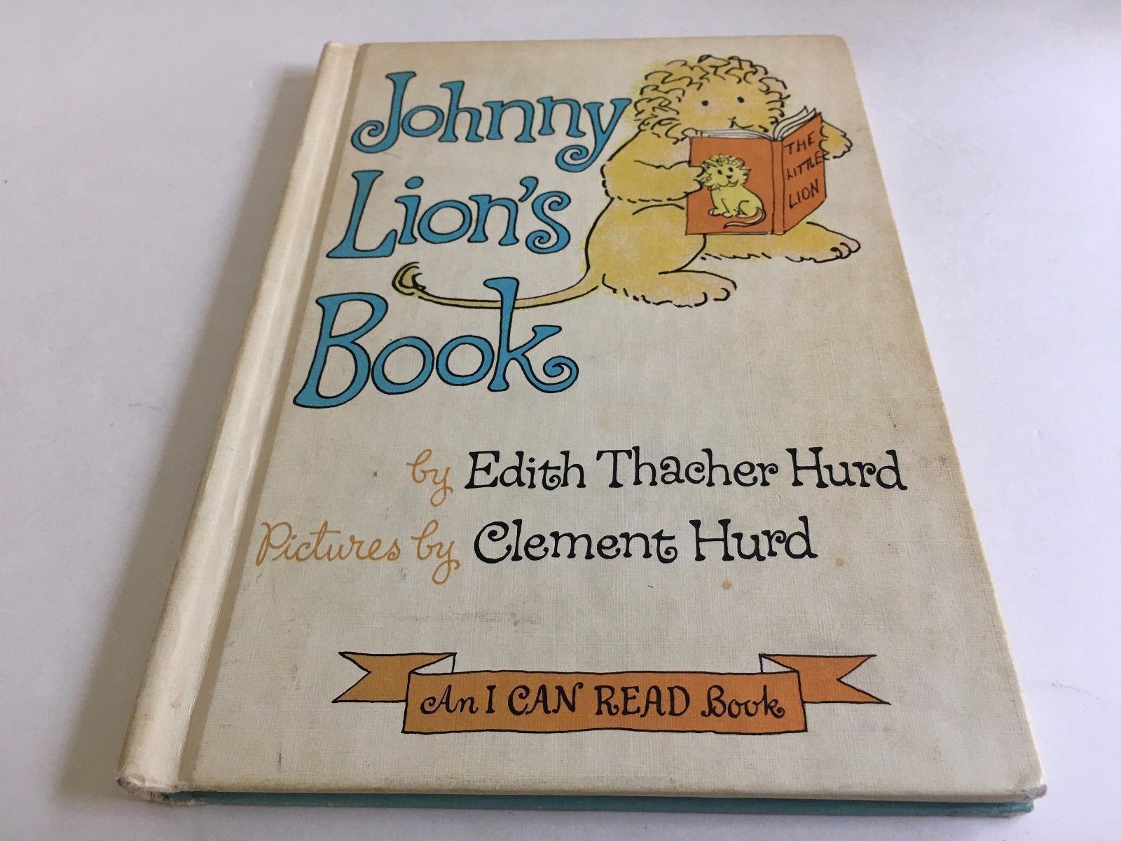 Vintage 1965 Johnny Lion’s Book Edith & Clement Hurd I Can Read Book Hardcover