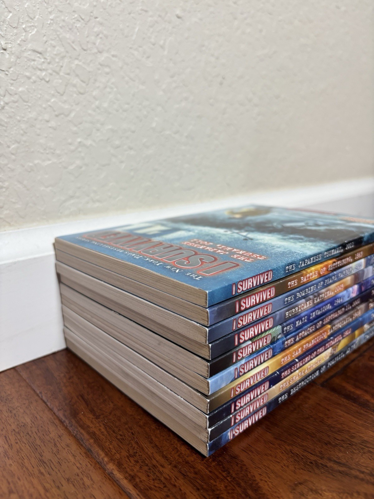 Lauren Tarshis ‘I Survived’ Paperback Series; Lot Of 10 Books, Great Condition