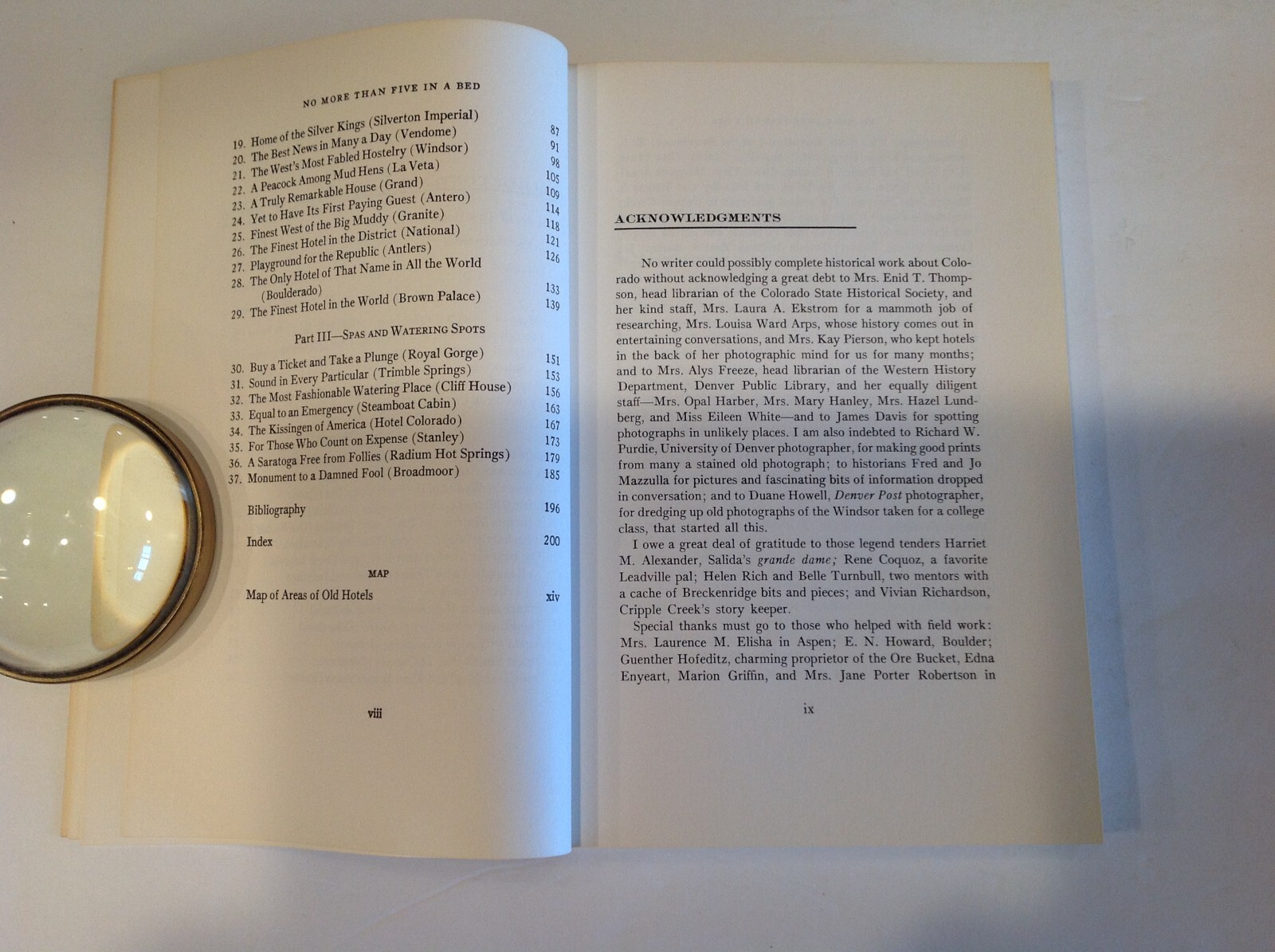 No More Than Five in A Bed by Sandra Dallas-1984