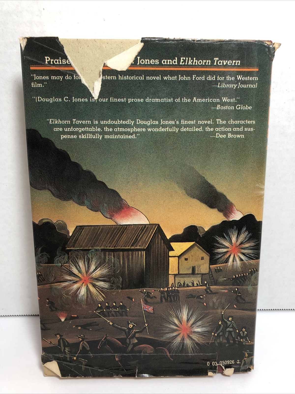 Elkhorn Tavern by Jones, Douglas C. Hardcover 1980 First Edition 310 pages w DJ