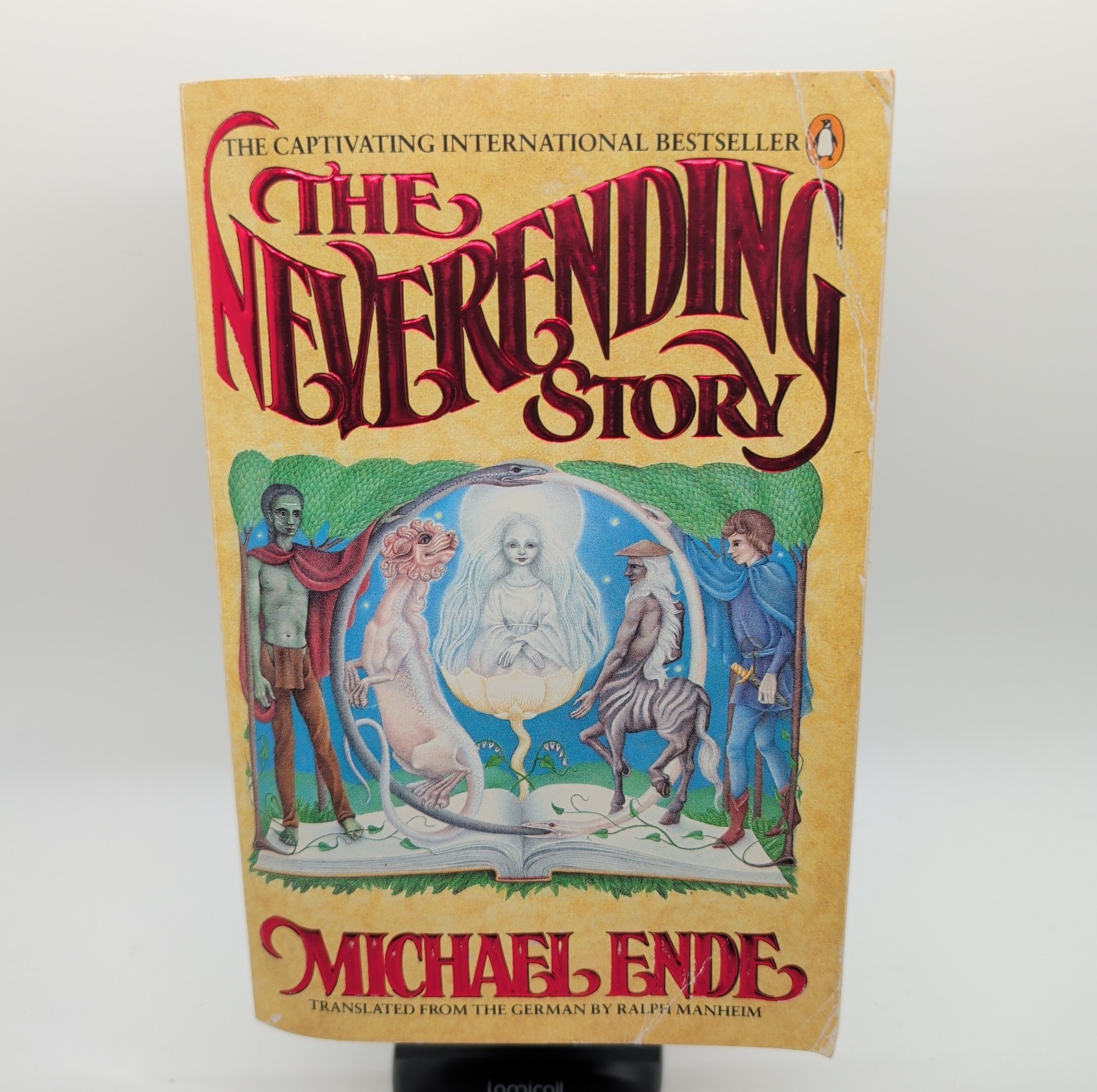The Neverending Story – Michael Ende 1984 Illustrated Fantasy Penguin Paperback