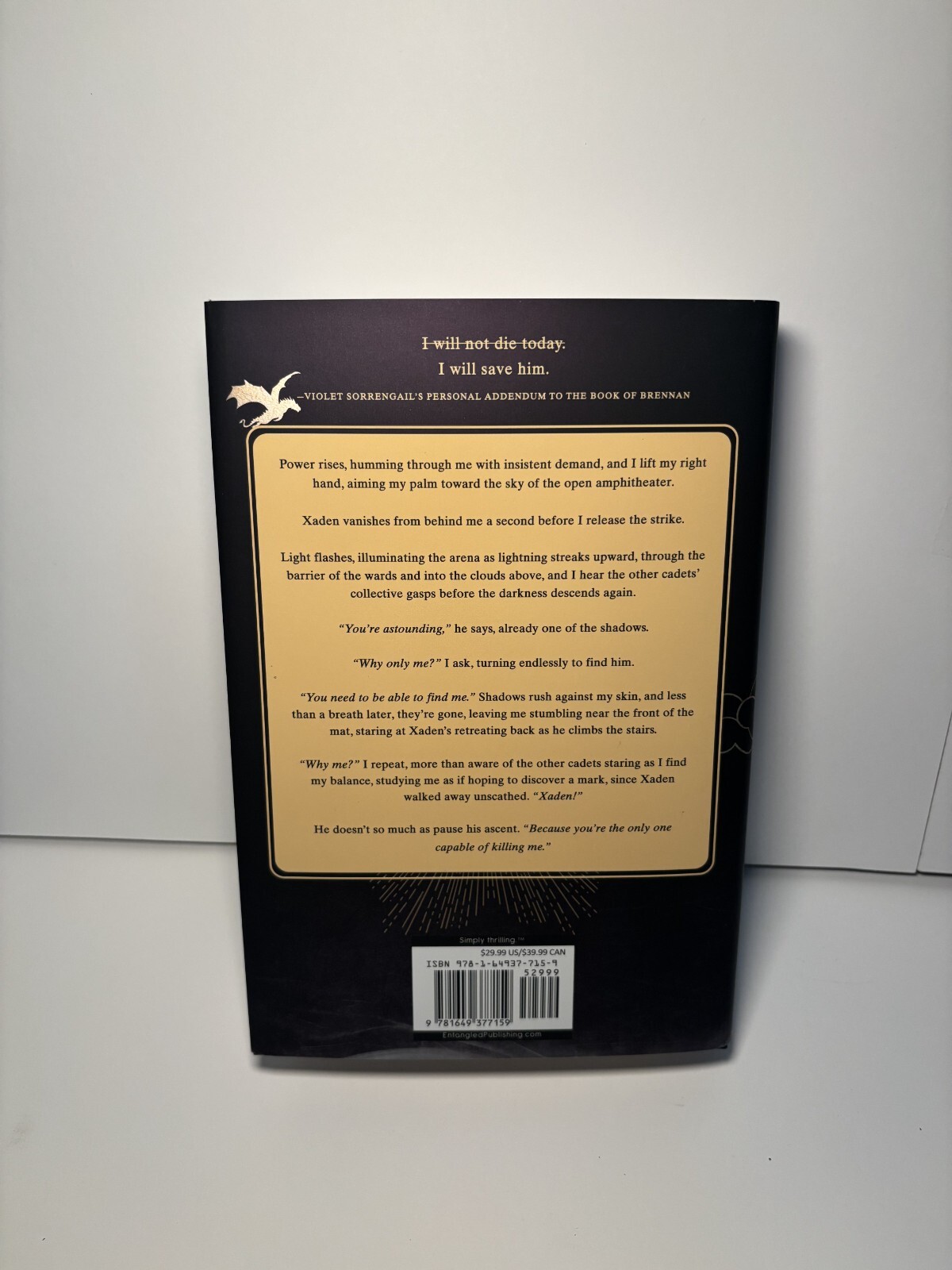 Onyx Storm – Rebecca Yarros – Empyrean Series Book 3 – Hardcover – NEW Sealed
