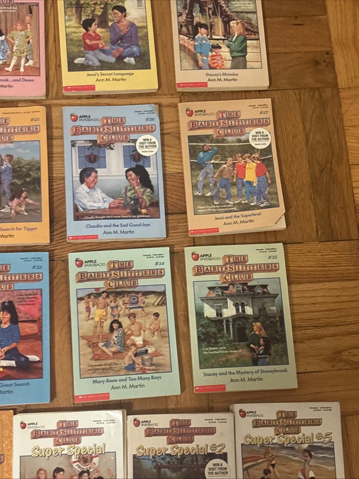 Babysitters Club Books – Lot Of 36 Including 3 Super Specials Ann M Martin