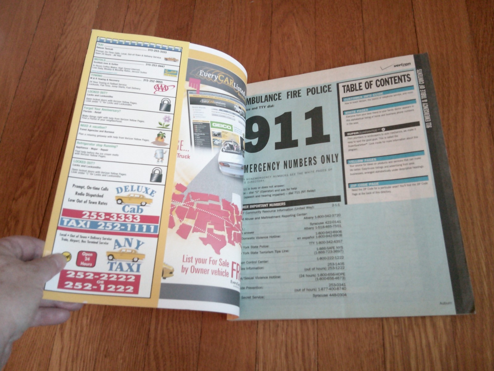 Auburn NY Area Phone Book 2009-2010 Residential & Business Listings AreaCode 315