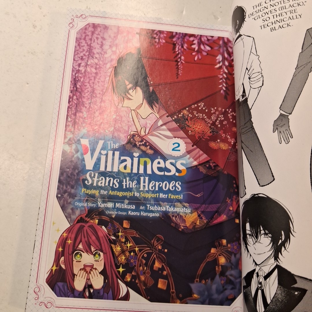 The Villainess Stans the Heroes Manga Lot Vol 1 2 3 English Yen Press Mitikusa