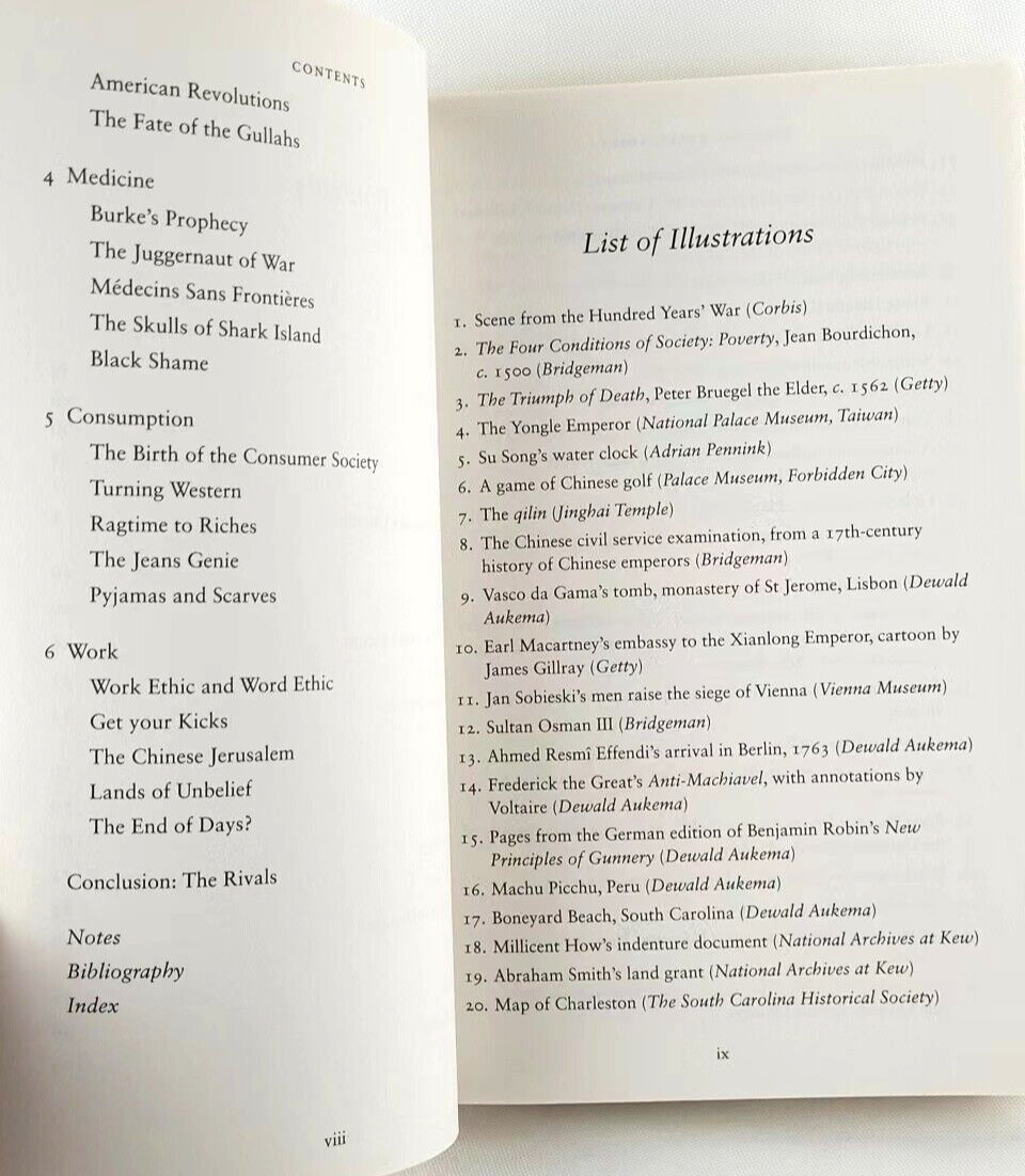 CIVILIZATION: THE WEST AND THE REST by Niall Ferguson Like New