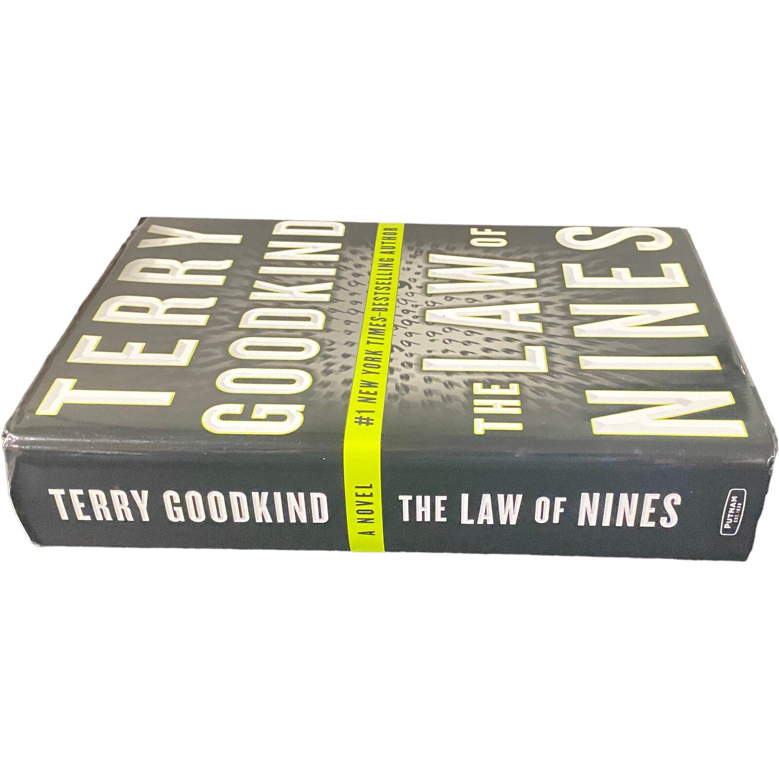 The Law of Nines by Terry Goodkind (2009, Hardcover) Thriller Mystery Used Good