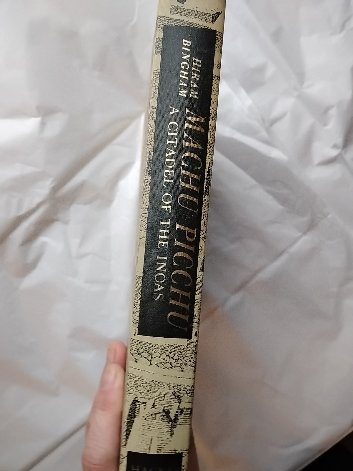 MACHU PICCHU: A CITADEL OF THE INCAS 1979 Hiram Bingham HC Like New (582)