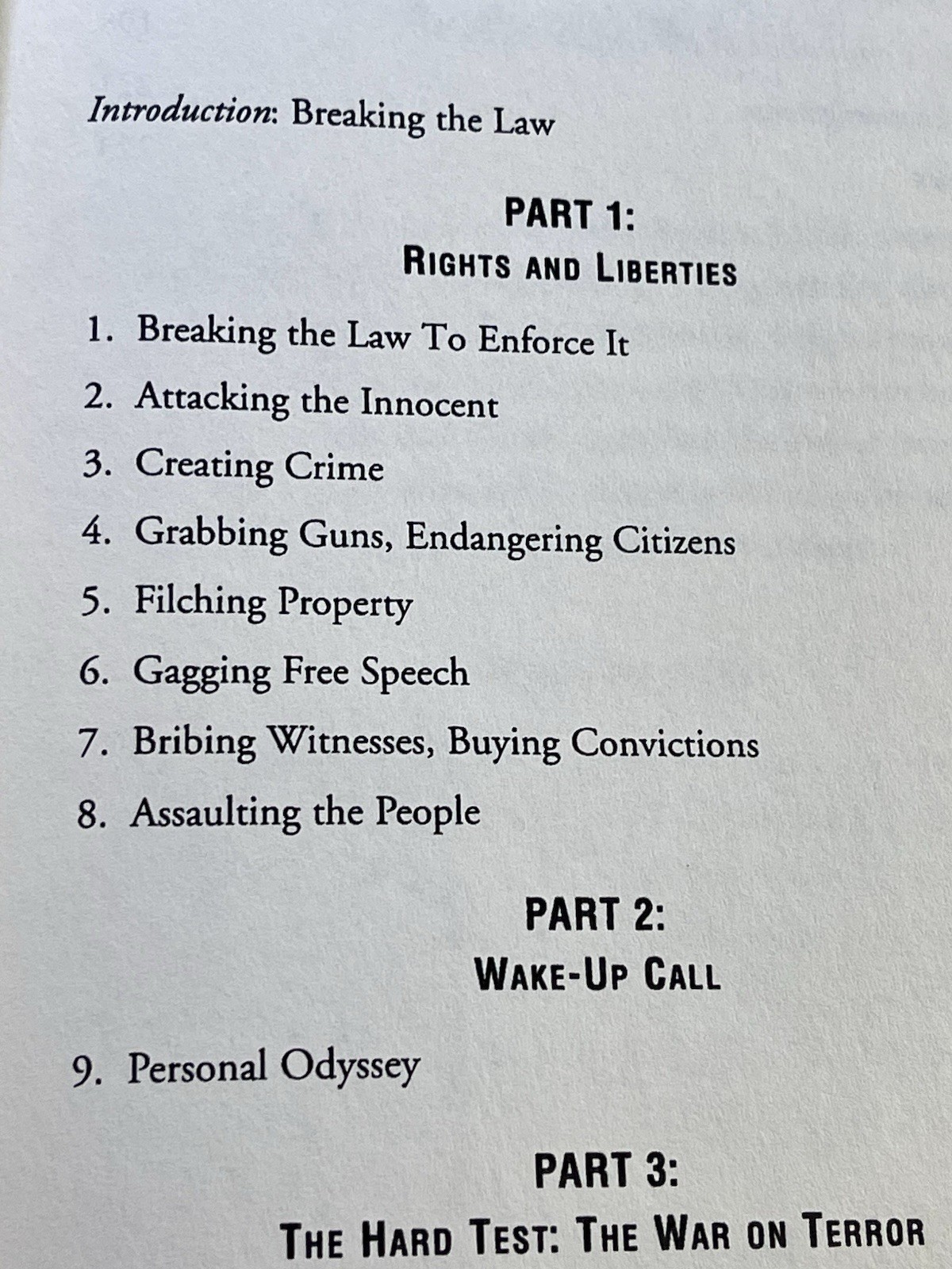 CONSTITUTIONAL CHAOS Napolitano, Andrew P. 2004 First Edition First Printing